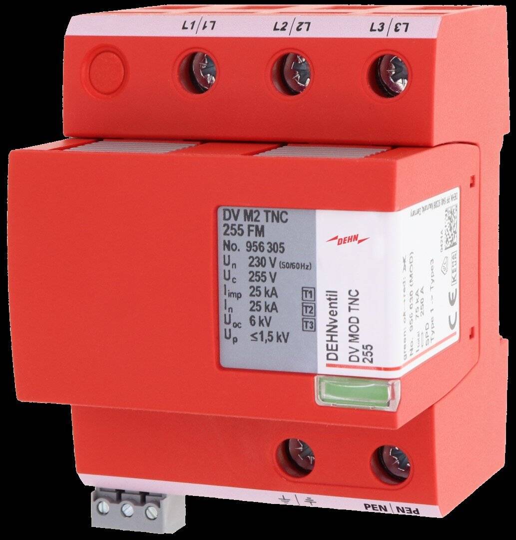 DEHN Kombi-Ableiter DVM2TNC255FM #956305-5
