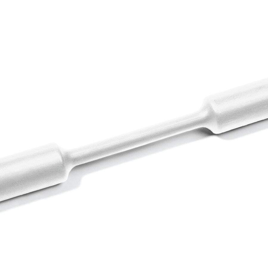 HellermannTyton Schrumpfschlauch selbstverlöschend HFT-A-3/16-POX-WH 4,8 mm, 2,4 75 m