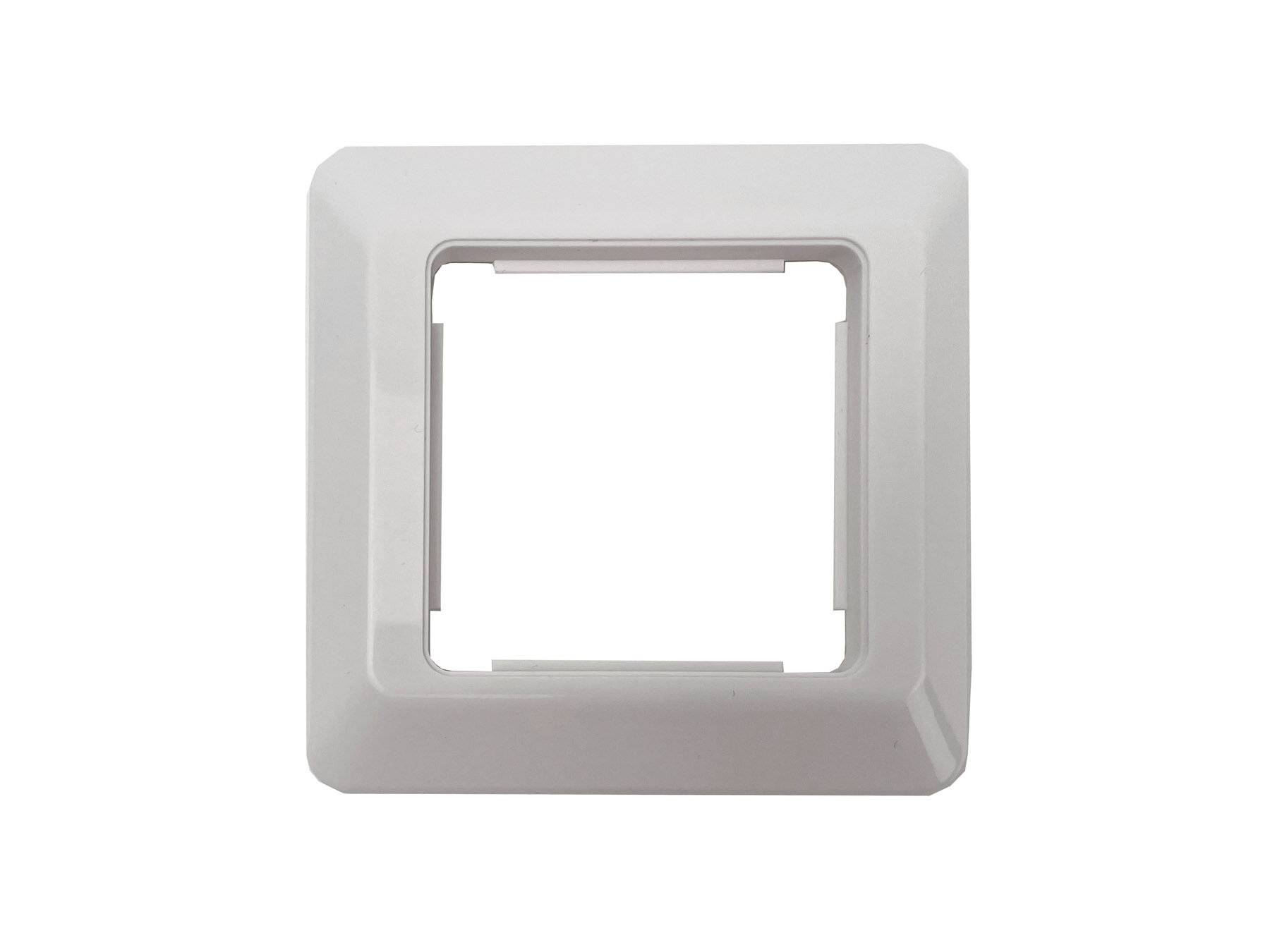 Corning Abdeckrahmen 80x80mm, RAL 9010 CAXCSE-00101-C041-BP 80 mm-0