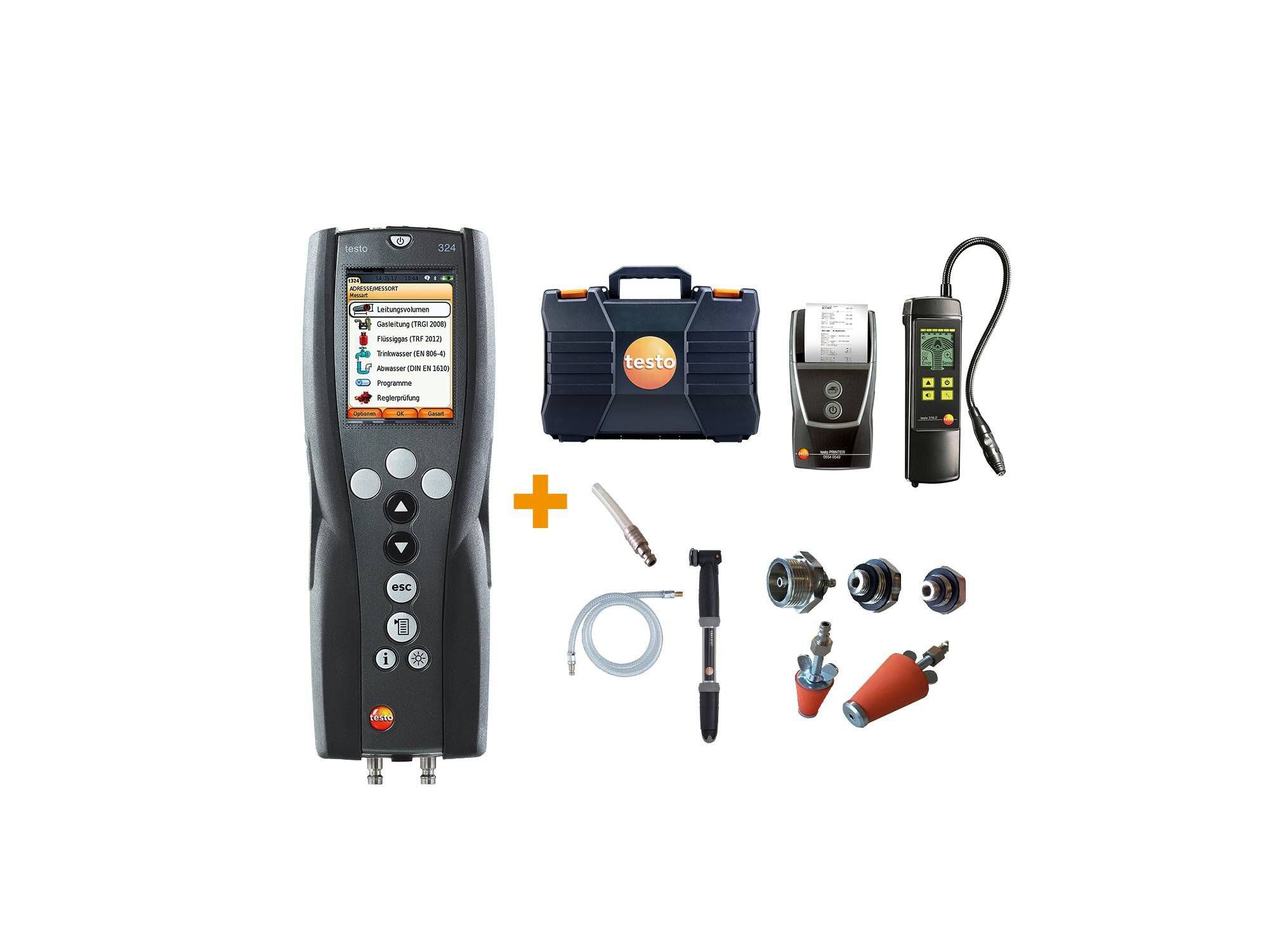 Testo Druck-Leckmengenmessgerät 0563 3240 71-5
