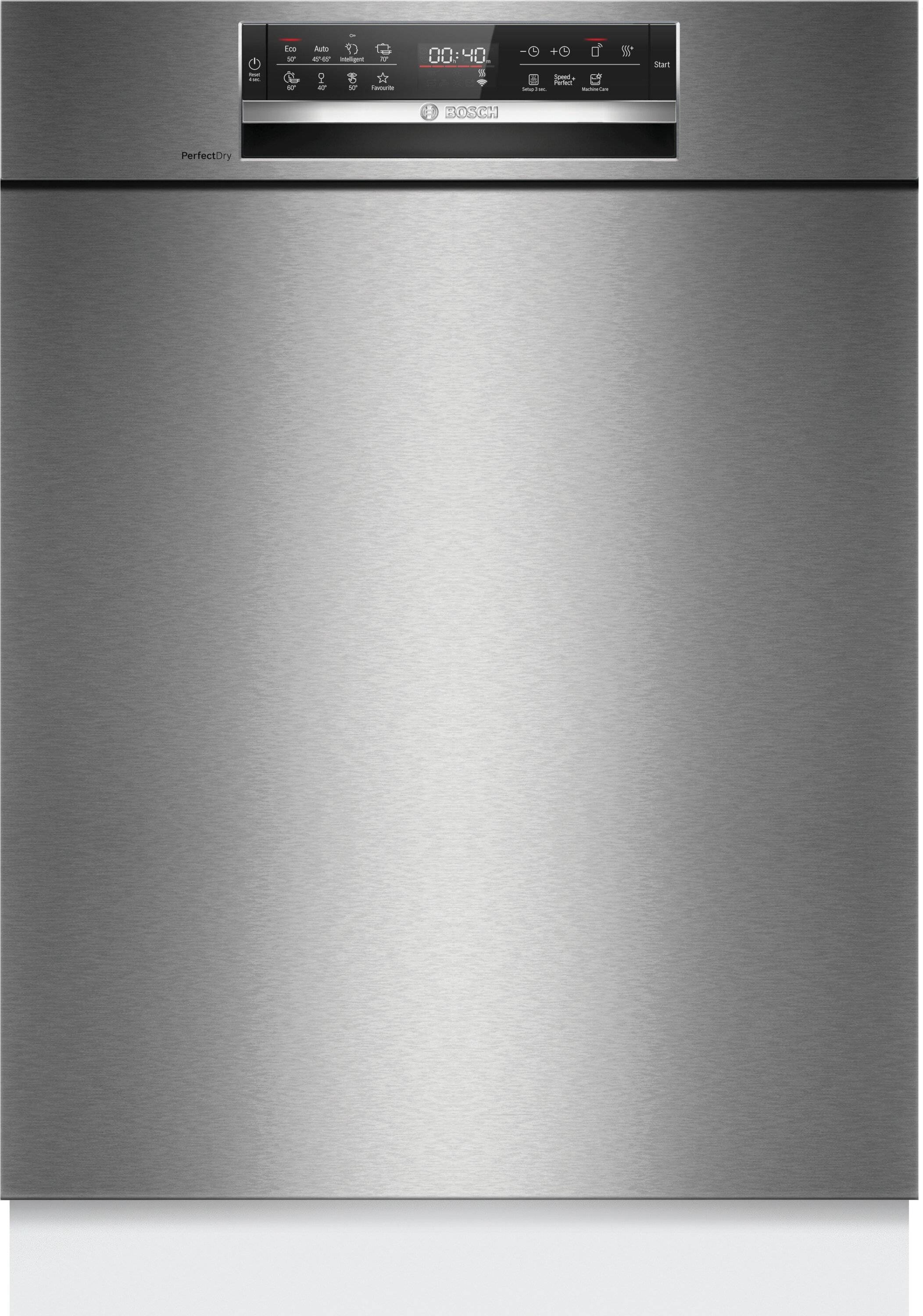 Bosch Unterbau-Geschirrspüler SMU6ZCS16E | Serie 6 | 60 cm | 14 Maßgedecke | Edelstahl | Energieklasse B | Home Connect-1
