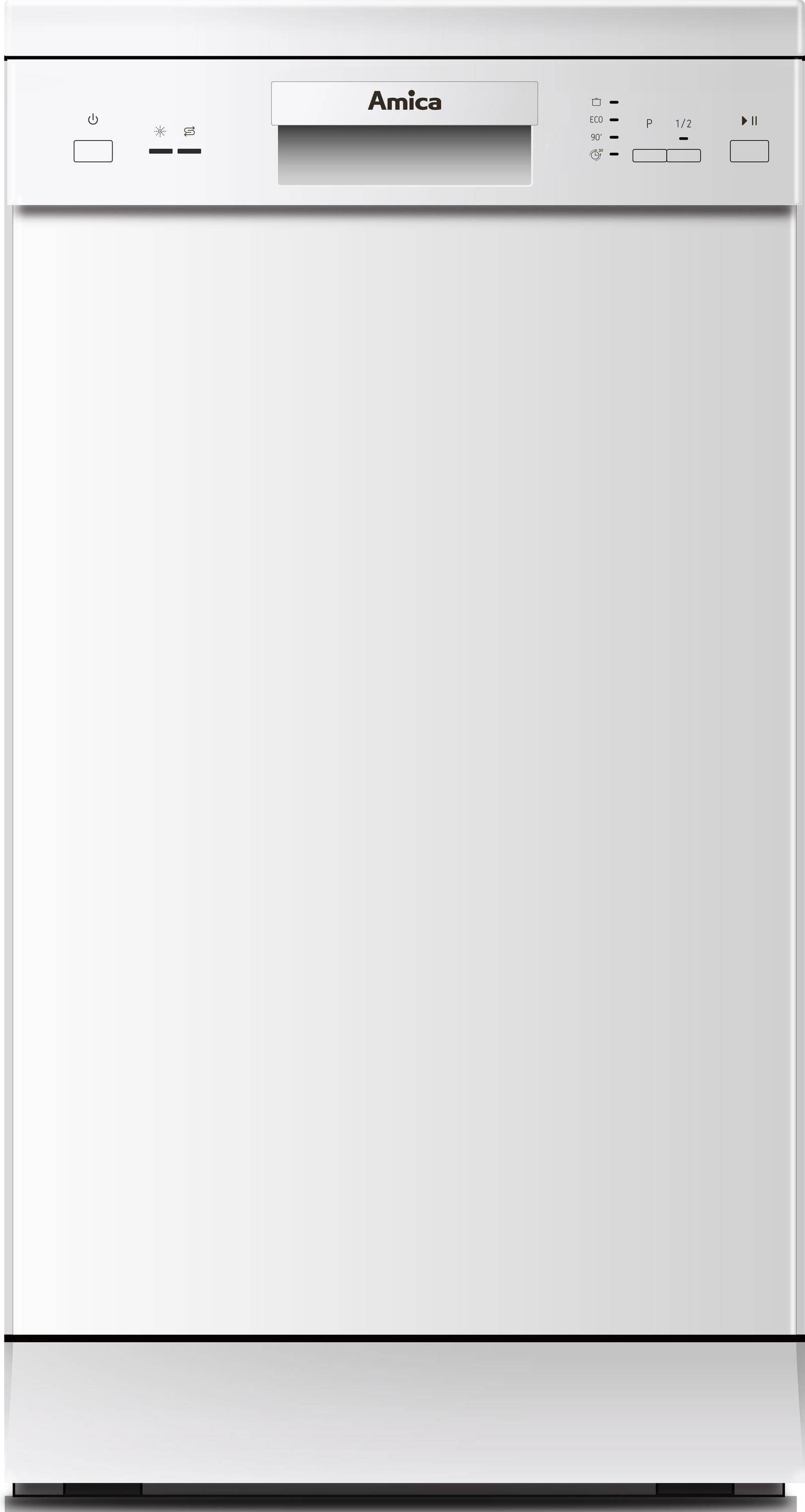 AMICA GSP 14746 W Geschirrspüler weiß 45 cm-2
