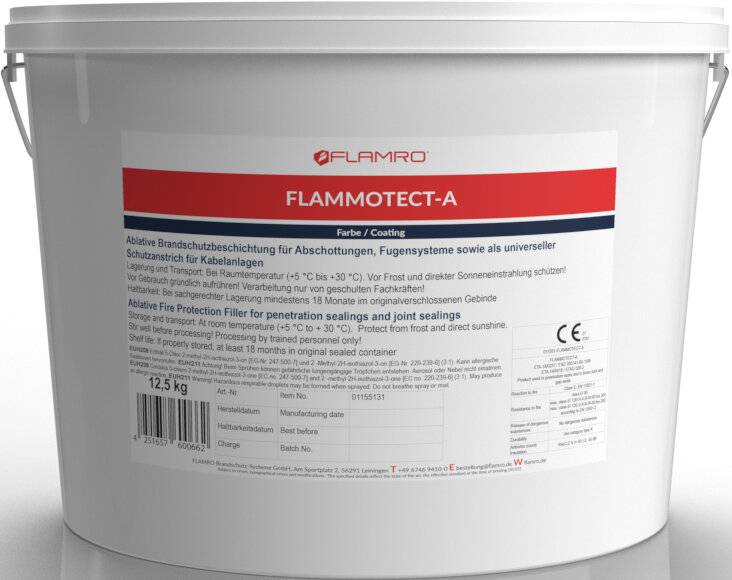 FLAMRO Brandschutz Abl.Brandschutzbesch. 01155131-1