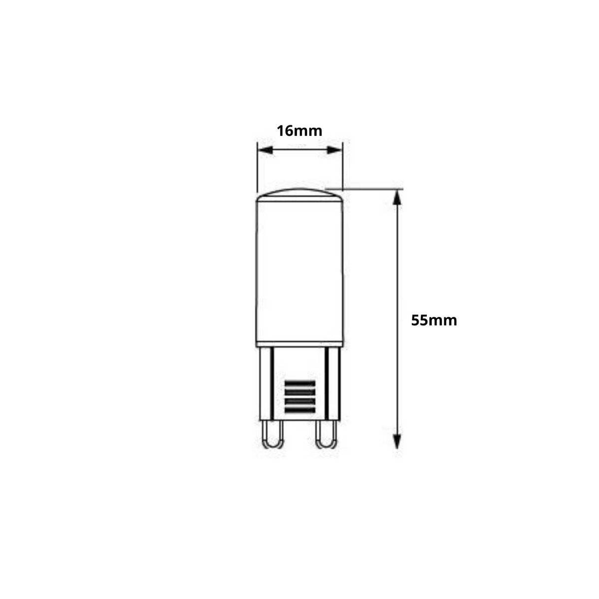 Symbolbild für Philips CorePro LED Capsule G9 Matt 2.7W 300lm - 827 Extra Warmweiß | Dimmbar - Ersatz Für 25W