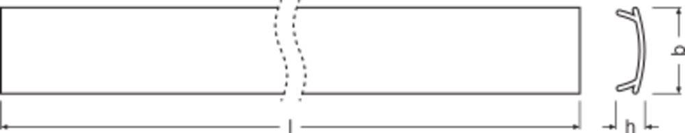 Symbolbild für Ledvance Abdeckung Profilschiene LS AY-PC/R01/C/2
