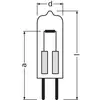 Preisbild für Halostar Starlite T10 5W 12V G4 2700K warmweiß