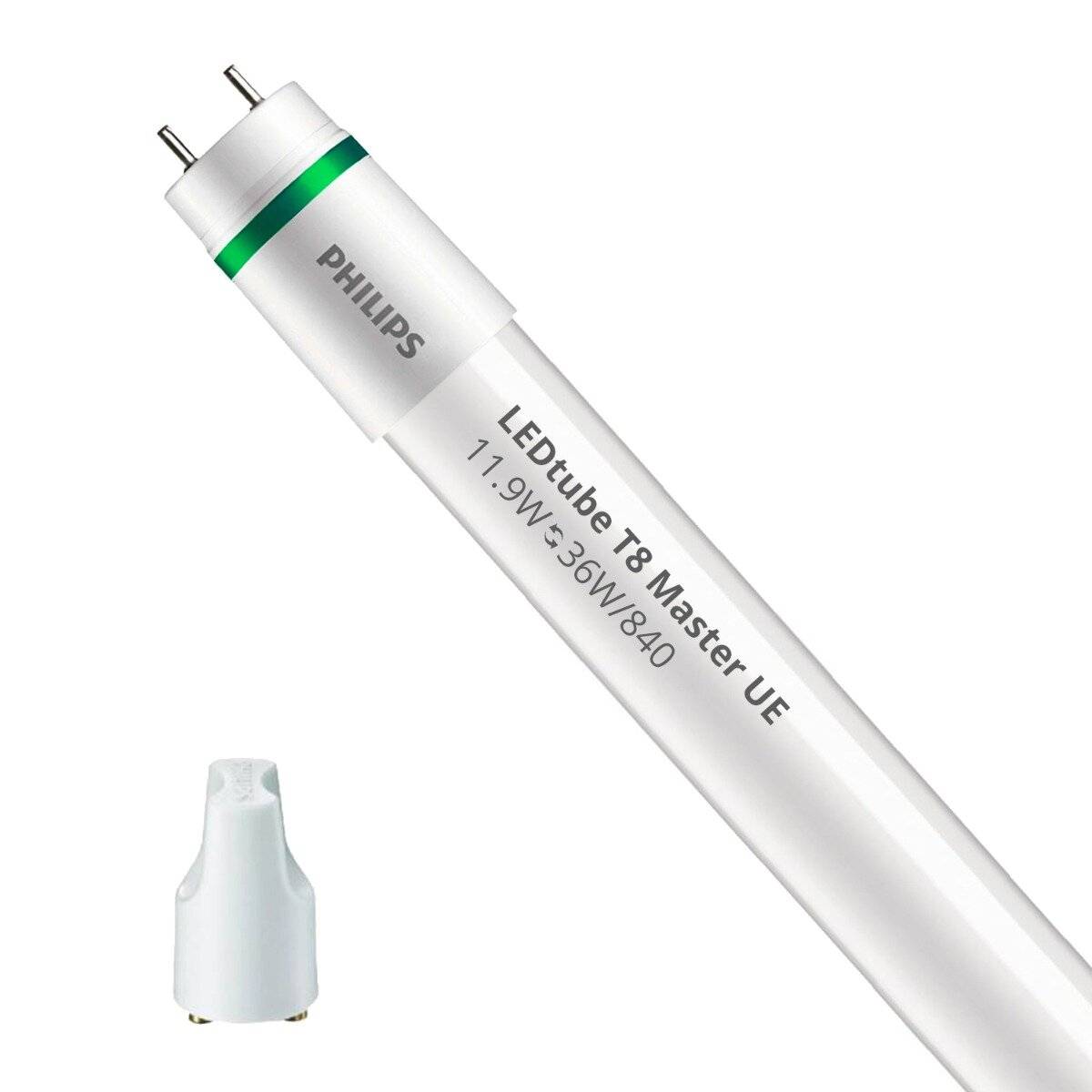 PHILIPS LED-Röhrenlampe, MASTER LEDtube UE, ULTRA EFFICIENCY, opal, G13, KVG/VVG-2