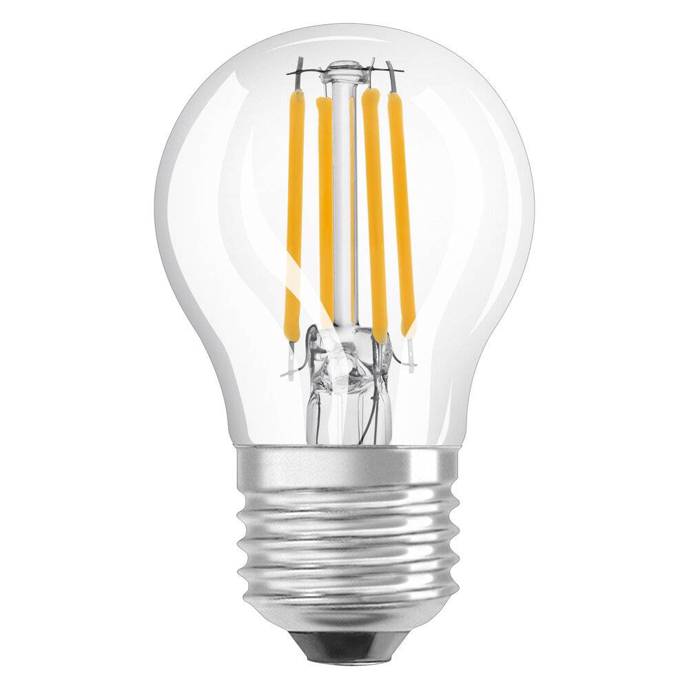 Ledvance LED-Tropfenlampe E27 WiFi, 2700K SMART #4058075609792 220 V, 35 mA, 4 W, 470 lm-0