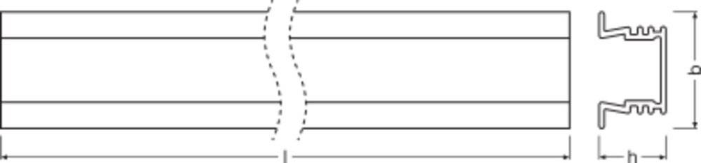 Symbolbild für Ledvance LED-Profilschiene LSAYPM01UW21,5X12102