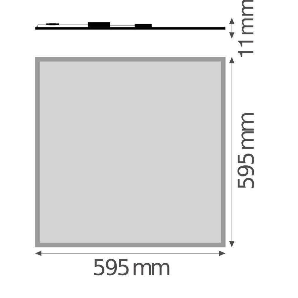 Symbolbild für Ledvance LED-Panel M600 HCL TW, ZigBee BIOLUXPL600S40WTWZB 190 mA, 50000 h, 40 W, 110 lm/W