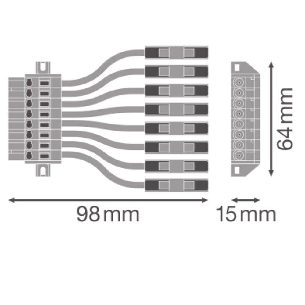 Preisbild für Ledvance Ersteinspeise-Verbinder 8P