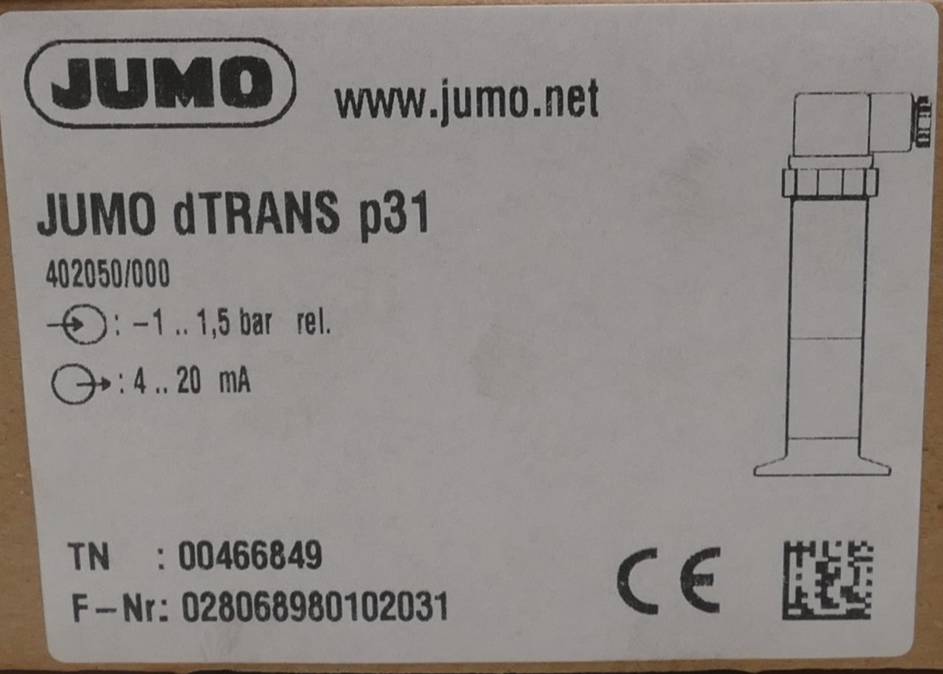 JUMO Jumo dTRANS p31 Drucksens [...]-1