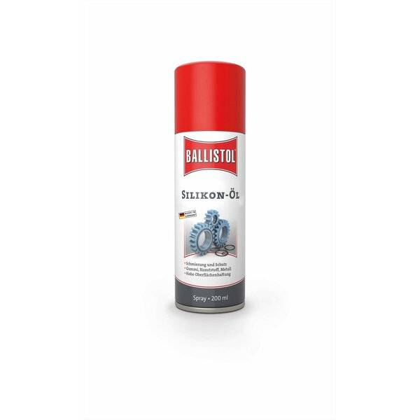 Ballistol 25300, Metall, Kunststoff, Kautschuk, 200 ml, Aerosol-Spray, Rot, Weiß