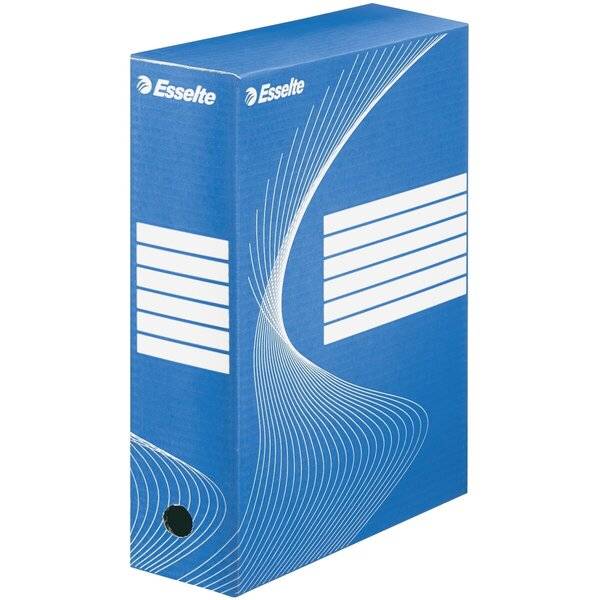 Esselte Archiv-Schachtel VIVIDA, DIN A4, blau, (B)100 mm-0