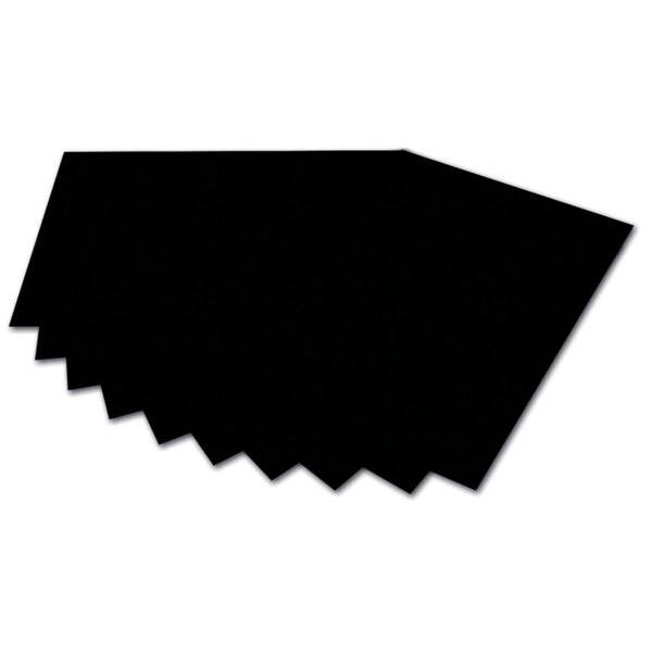 Tonpapier - 50 x 70 cm schwarz.-0