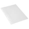 Schnellhefter - A4 Multilochung PVC weiß.