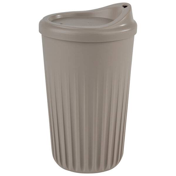 Mehrwegbecher To Go - 0,4 l mokka.-1