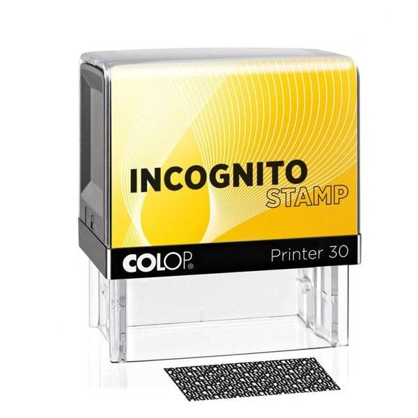 Sicherheitsstempel Printer 30 Incognito - Stempel im Blister.-0