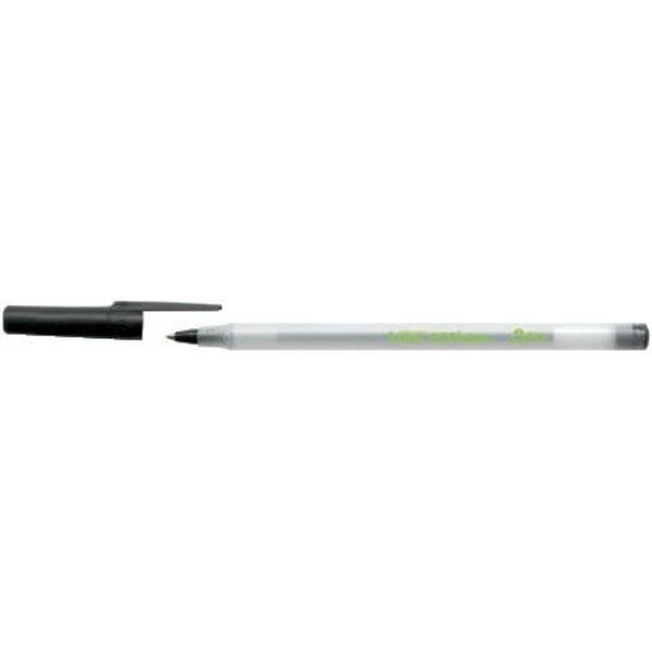 Kugelschreiber ECOlutions Round Stic - 0,4 mm schwarz.-0