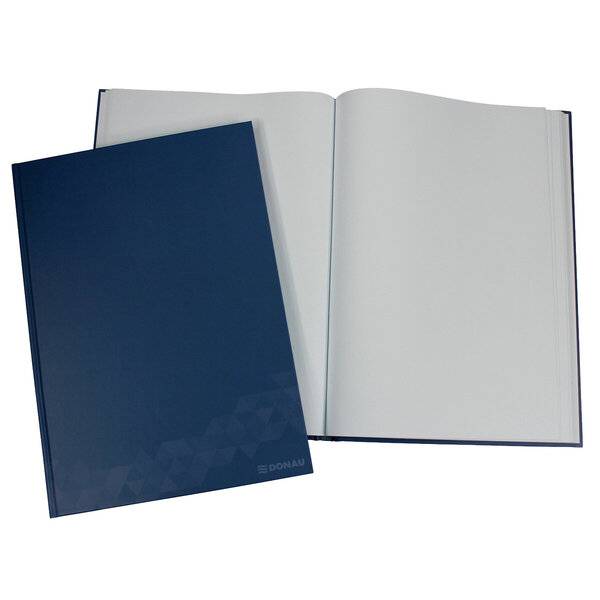 Geschäftsbuch - A4 96 Blatt 70g/qm blanko blau.