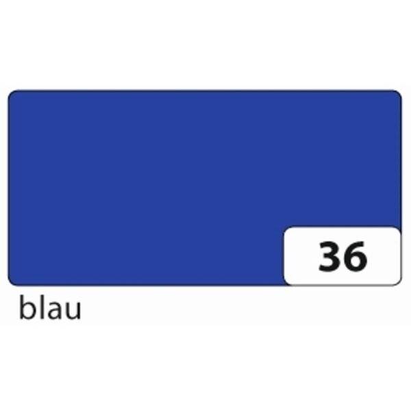 Transparentpapier - blau 50,5 cm x 70 cm 115 g/qm.