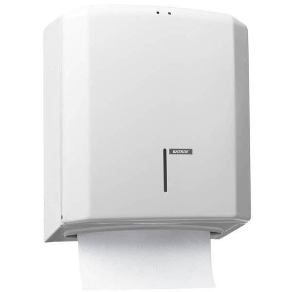 Falthandtuchspender Hand Towel M Dispender - Metall weiß.