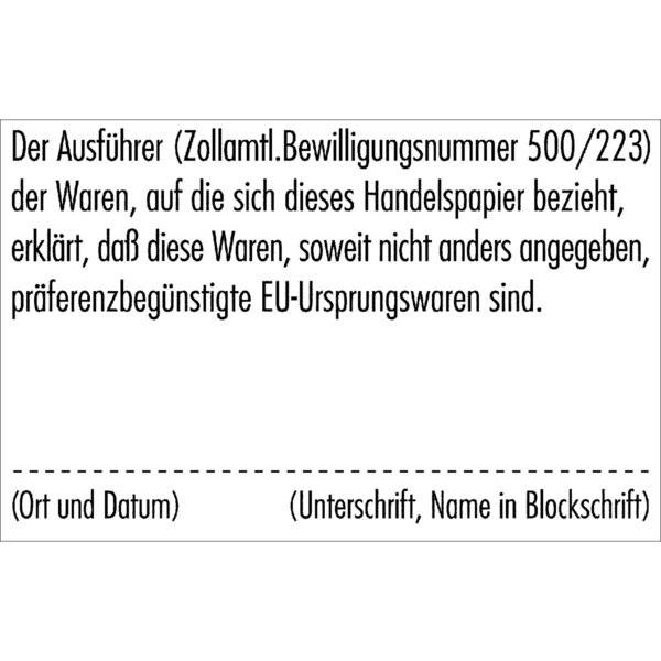 Classic Line 2600 - für max. 8 Zeilen 37 x 58 mm.-1