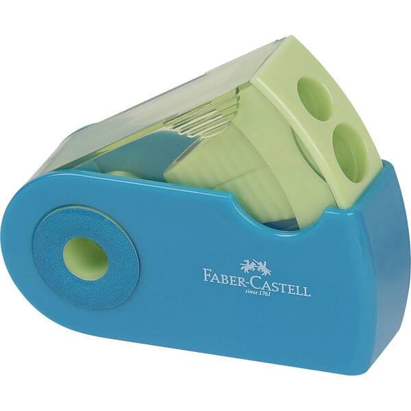 FABER-CASTELL Doppelspitzdose SLEEVE, sortiert-1