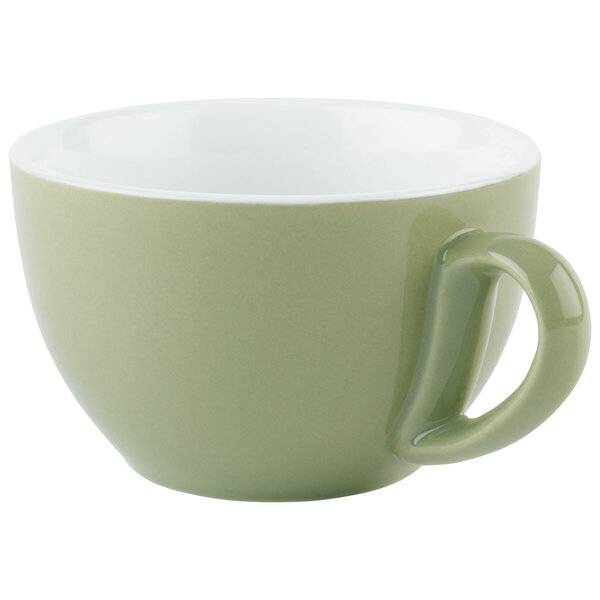 Cappuccinotasse Snug 300ml grün.