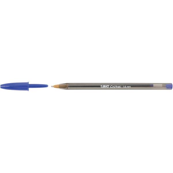 Kugelschreiber Cristal LARGE 0 6 mm blau.