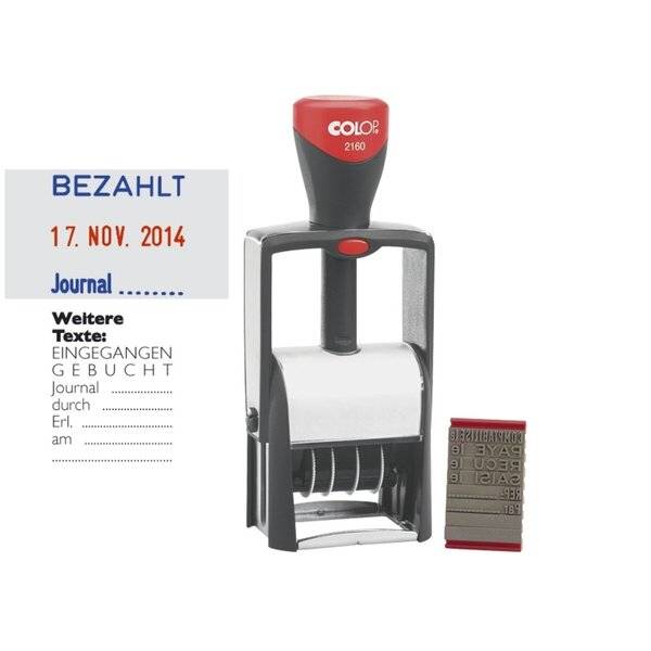 COLOP Stativ-Datumstempel "D-I-Y Sets 2160/RL" (62518033)-1