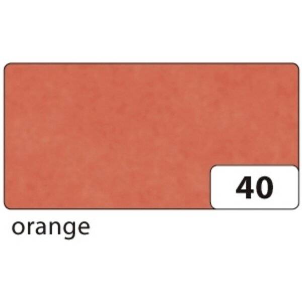 Transparentpapier - 42g 70 x 100 cm gefalzt 25 Bogen orange.-0