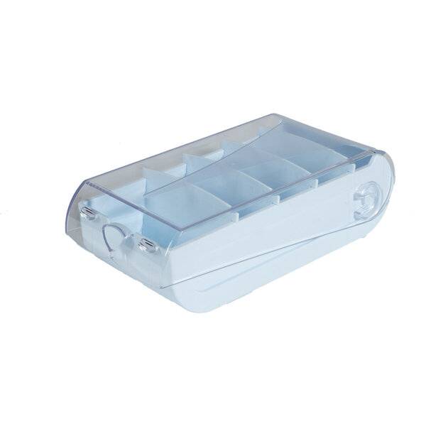 Karteikasten BunnyBox - A8 quer inkl. 100 Karten A8 liniert pastellblau.