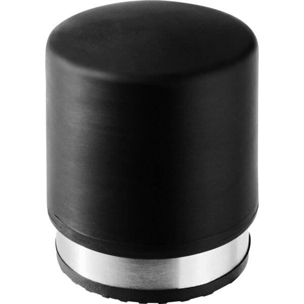 Türstopper Edelstahl - Ø 85 mm schwarz-0