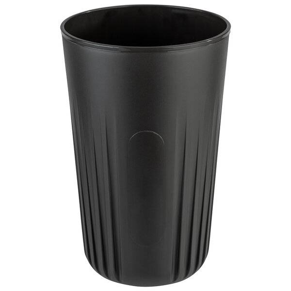 Mehrwegbecher To Go - 0,4 l schwarz.