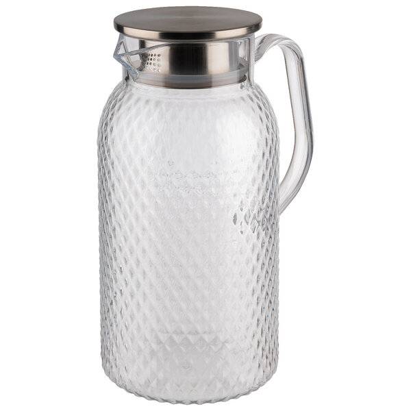 Saft-/Wasserkanne 1,8L transparent.-0