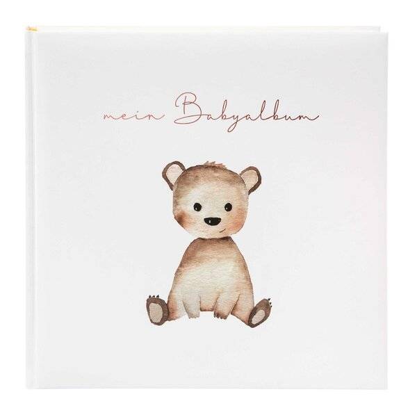 GOLDBUCH - Teddybär 25x25 60 weiße Seiten Fotoalbum 24458-0