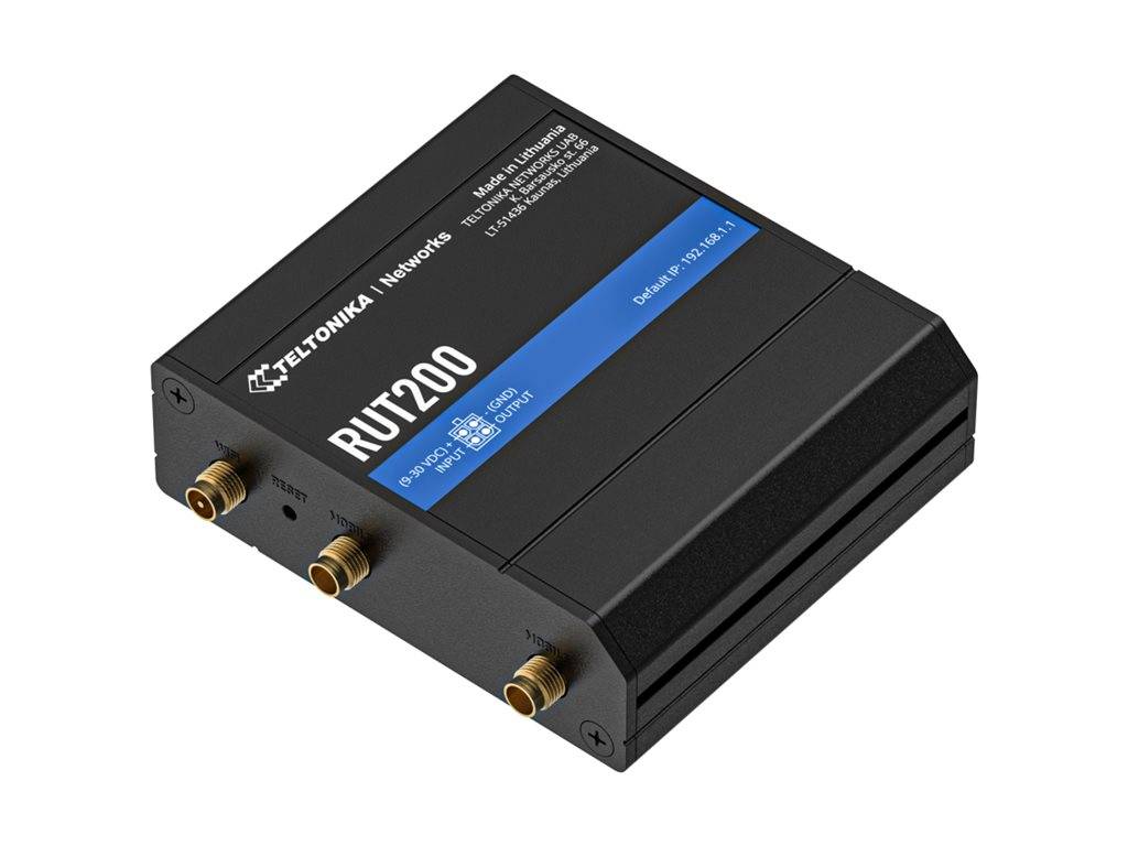 Teltonika RUT200 - Wireless Router - WWAN 2,4-2