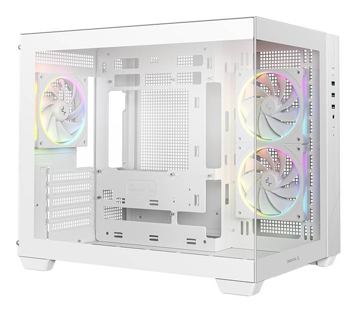 CG330 3F WH - Micro-ATX - micro ATX - Seitenteil mit Fenster (gehärtetes Glas)-2