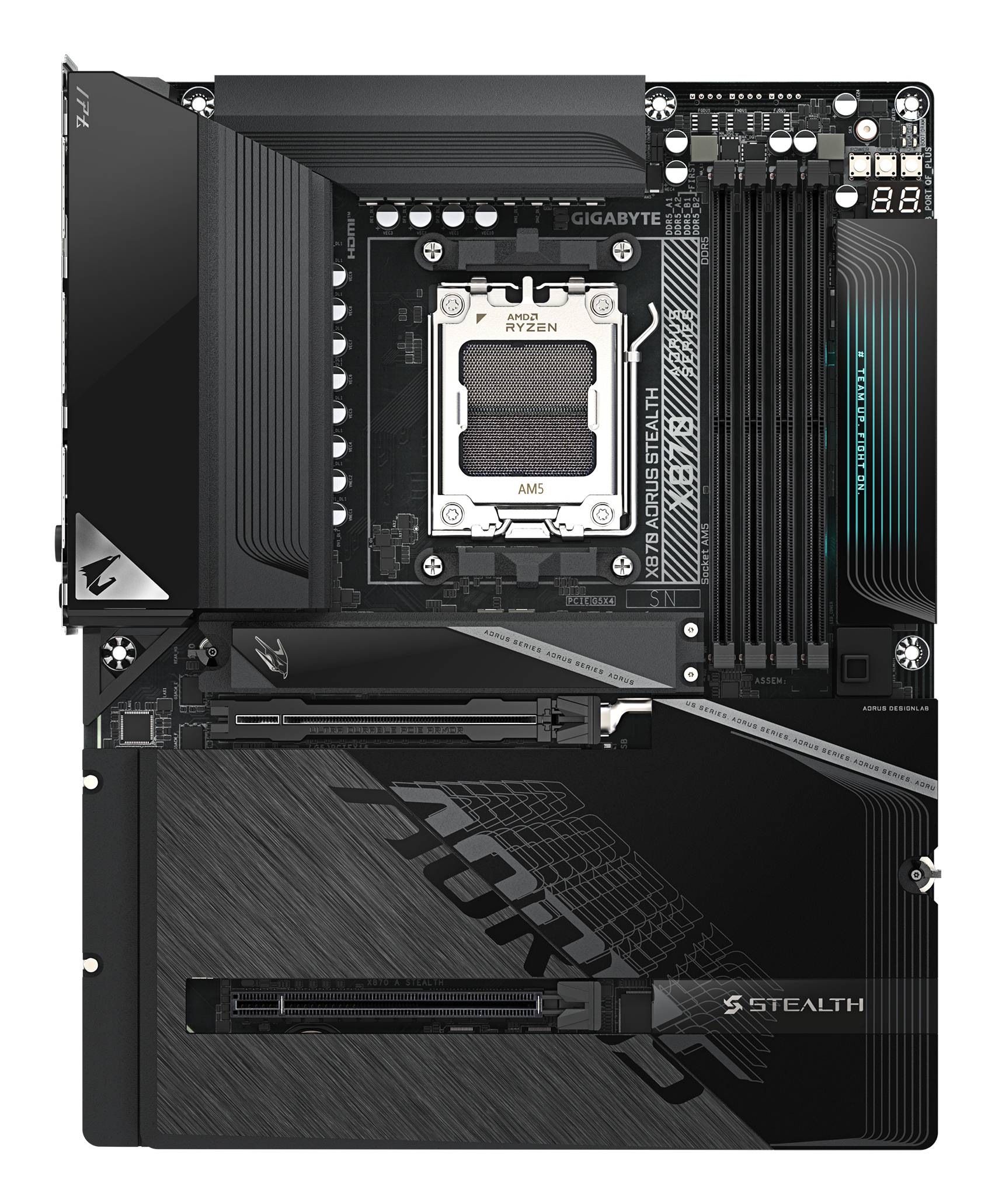 Gigabyte X870 AORUS STEALTH (X870,AM5,ATX,DDR5)-1