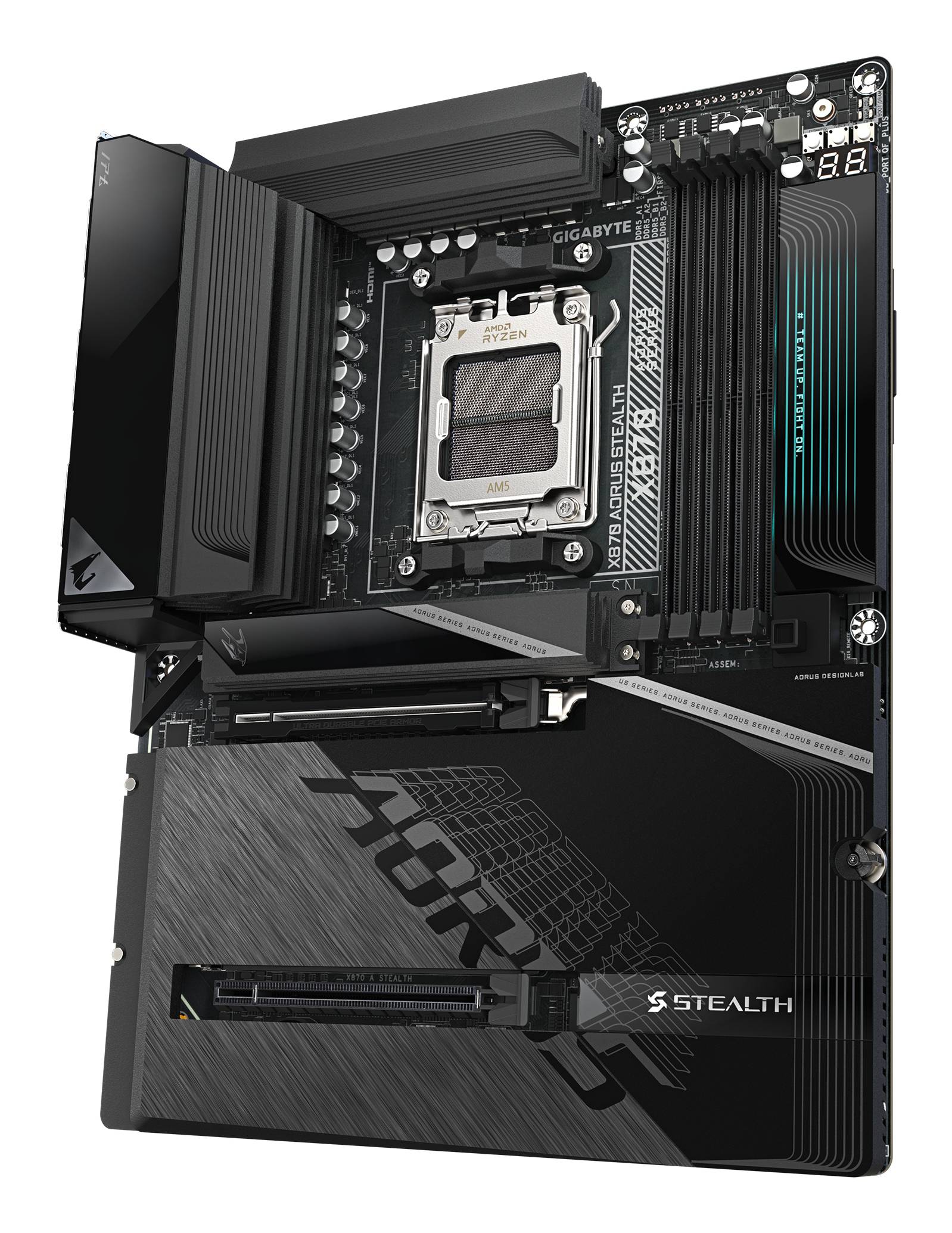Gigabyte X870 AORUS STEALTH (X870,AM5,ATX,DDR5)-3