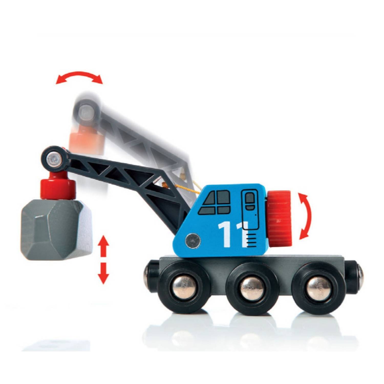 BRIO 7312350332100, Zug, Lift and Load, 0,3 Jahr(e), Mehrfarbig-0