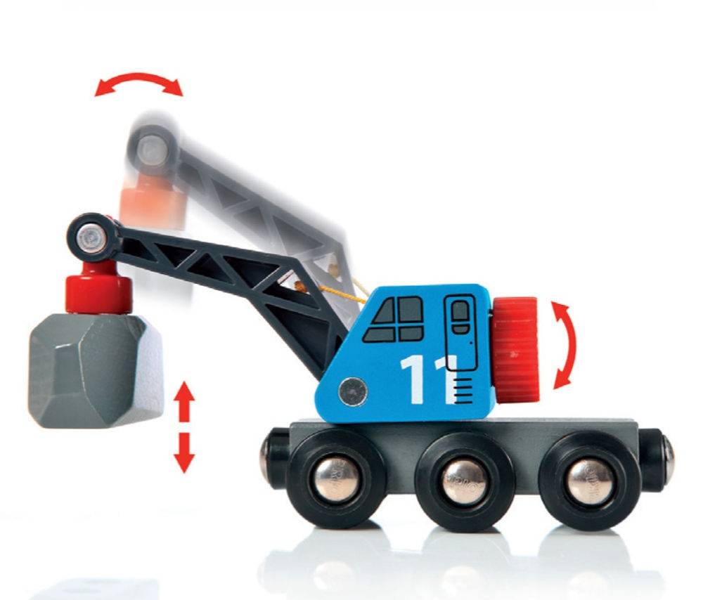 BRIO 7312350332100, Zug, Lift and Load, 0,3 Jahr(e), Mehrfarbig-3