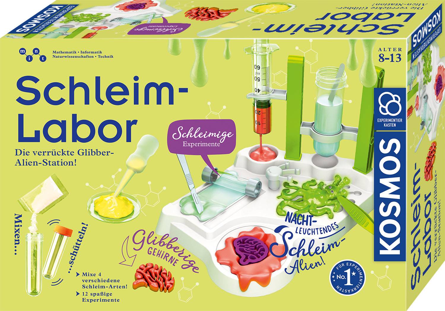 Kosmos Schleim-Labor, Schleim, Chemie, 8 Jahr(e), Mehrfarbig