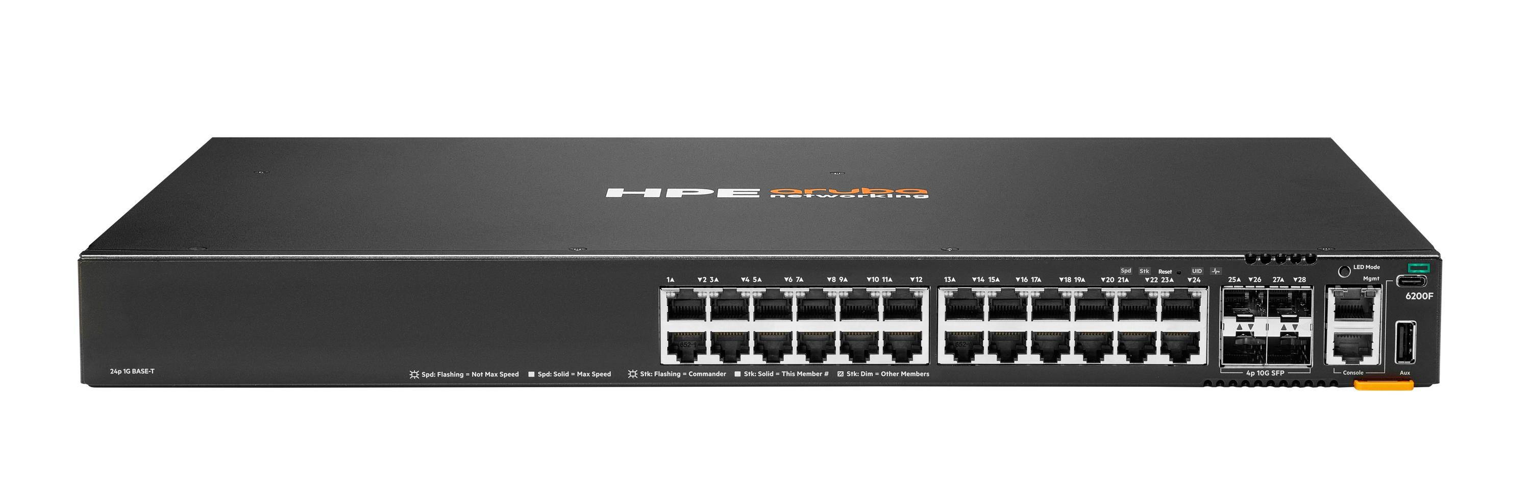 HPE Aruba Networking CX 6200F 24G 4SFP+ Switch-0