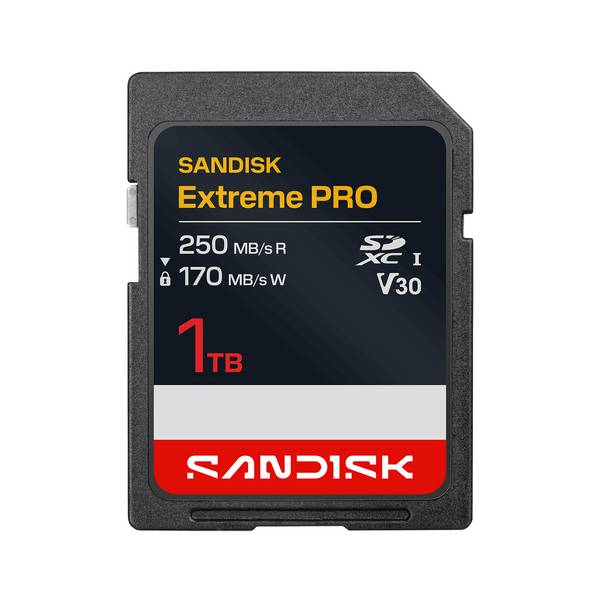 SanDisk Extreme Pro SDXC 1 TB SD 250 MB/s