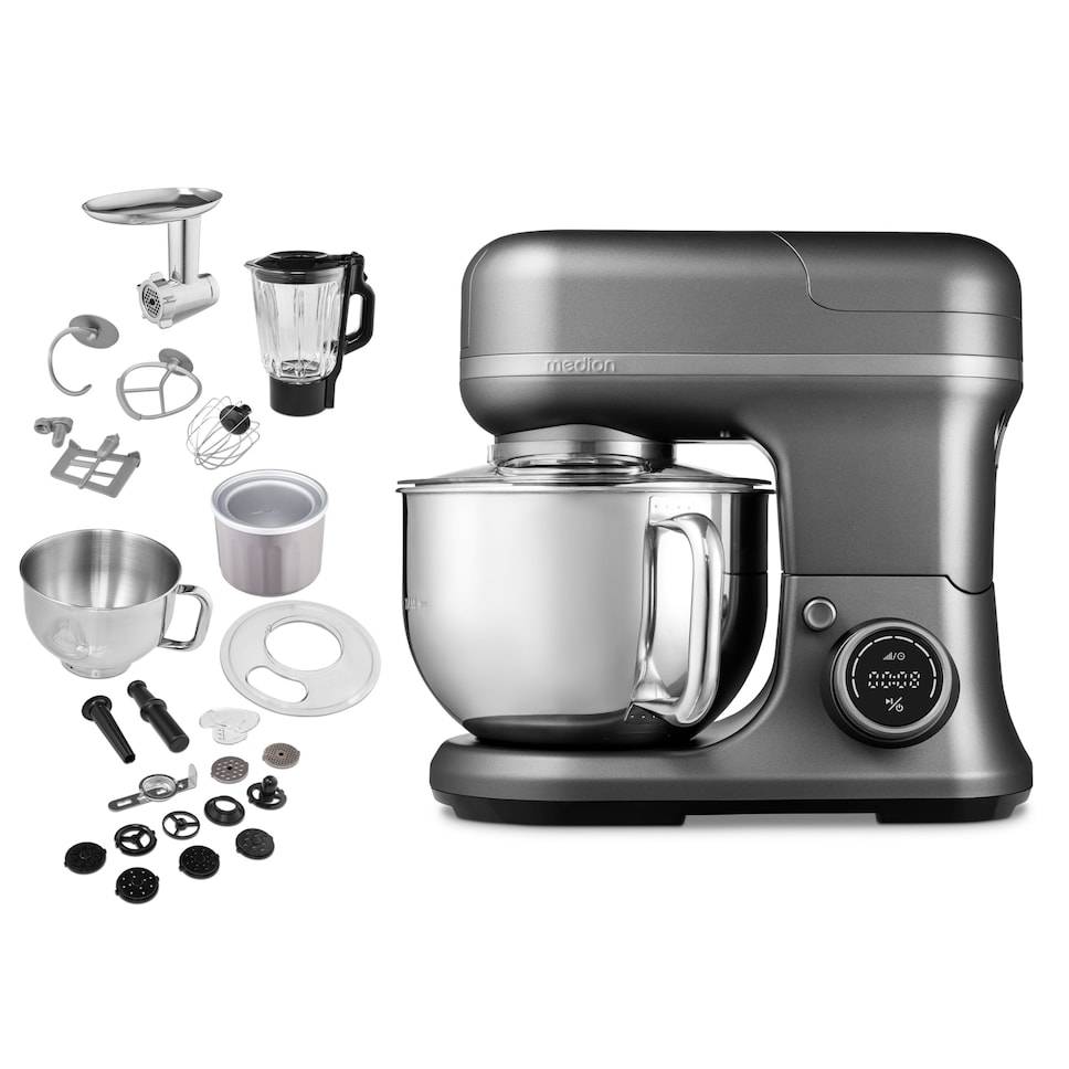 MEDION - LIFE MD18440g 4 in 1 digitale Küchenmaschine-1