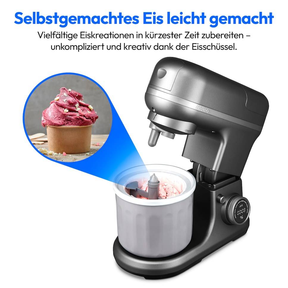 MEDION - LIFE MD18440g 4 in 1 digitale Küchenmaschine-2