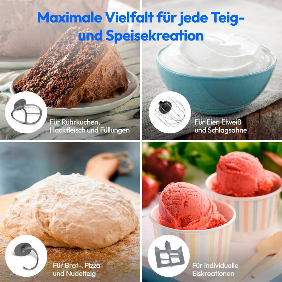 MEDION - LIFE MD18440g 4 in 1 digitale Küchenmaschine-3