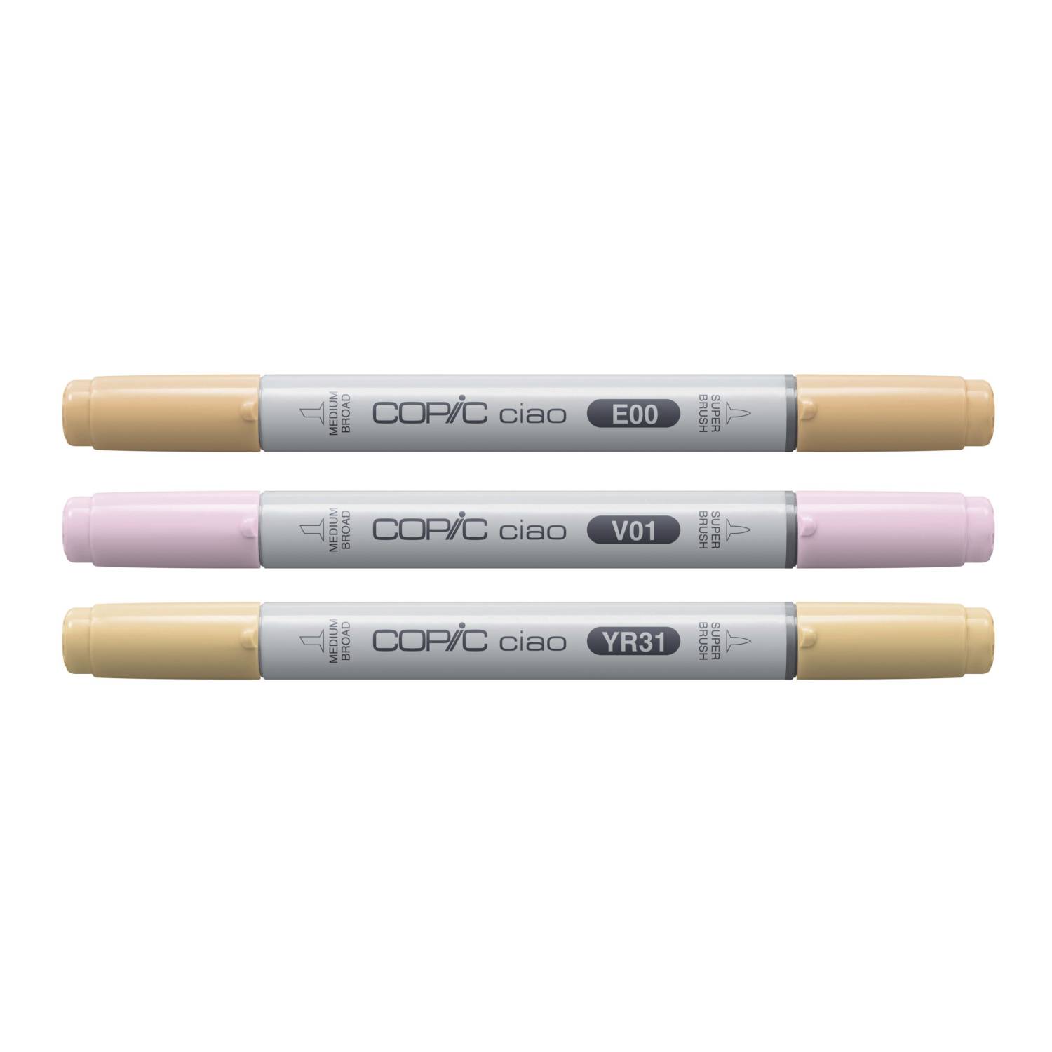 COPIC Marker ciao, 3er Set "Sunset Palette"-0